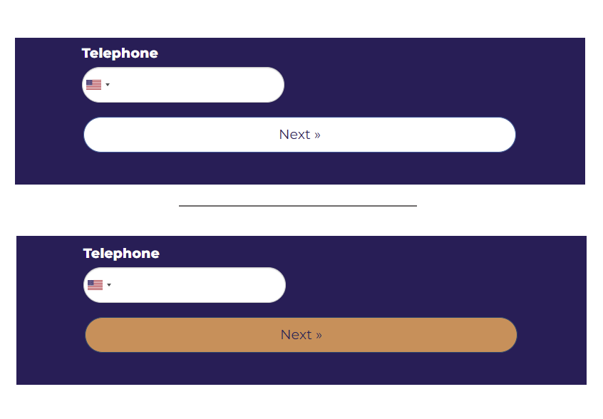 Button with hover effect